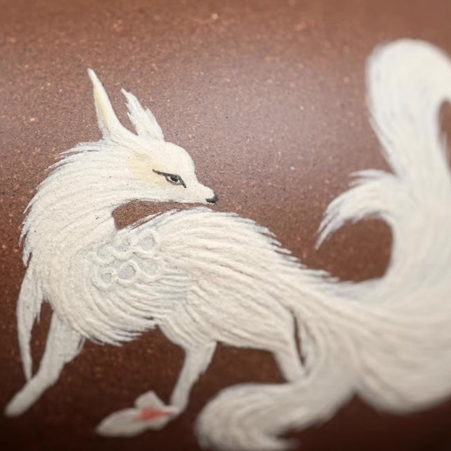 Nine-Tailed Fox Yixing Teapot 160ml Shanghai Teas