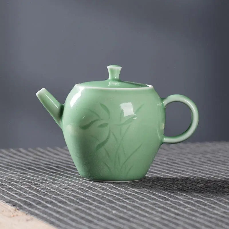 Handmade Kongshan Ceramic Teapot - Shanghai Teas