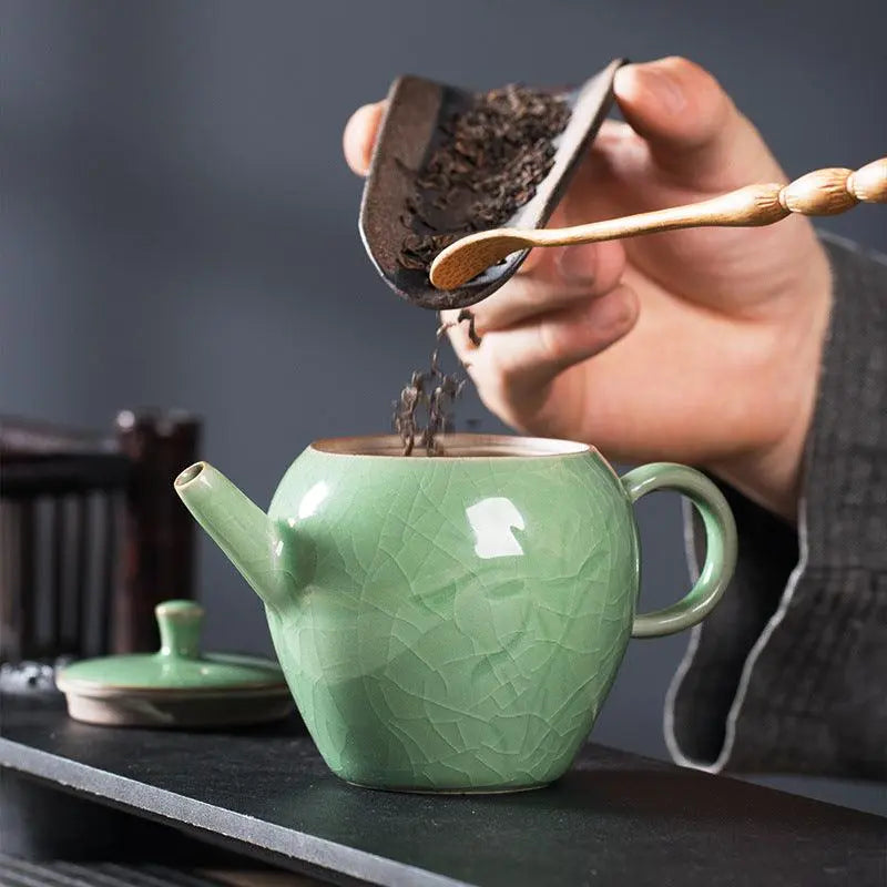 Handmade Kongshan Ceramic Teapot - Shanghai Teas