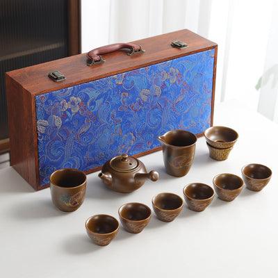Traditional Gonf Fu Tea Set, Light and Simple Handheld Pot - Shanghai Teas