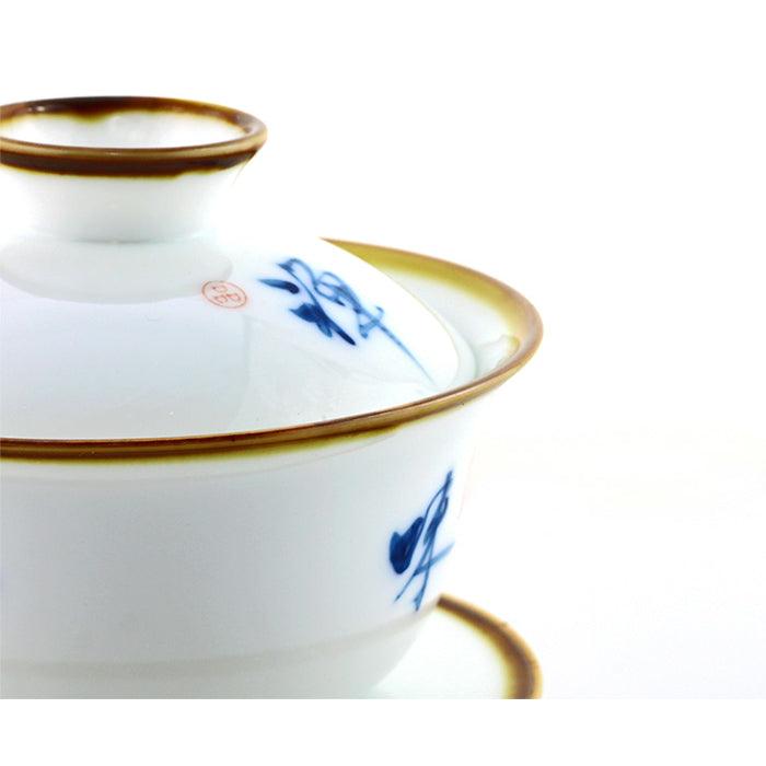 'Vintage Meditation' Chinese Gaiwan Cup (120 ml / 4.1 oz) - Shanghai Teas