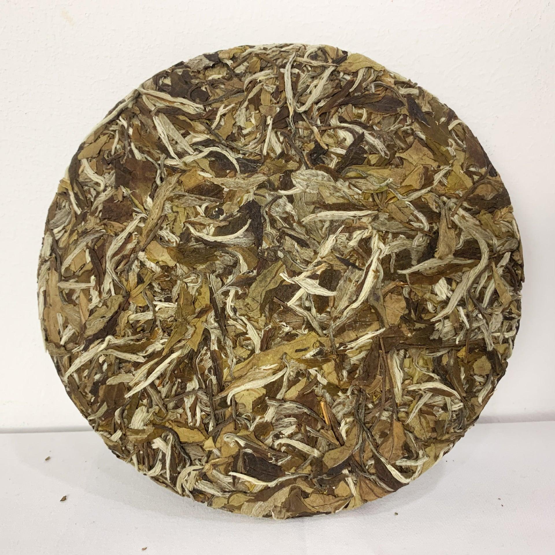 White Peony Sundried Tea Cake 300g - Shanghai Teas