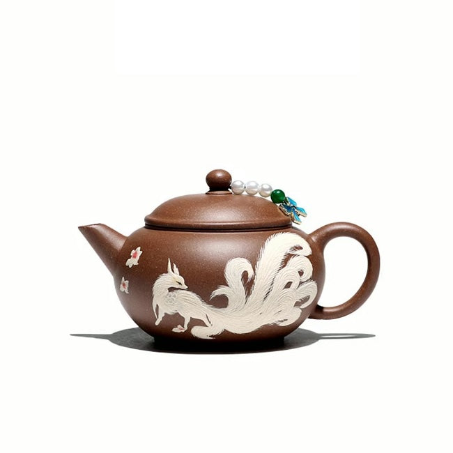 Nine-Tailed Fox Yixing Teapot 160ml