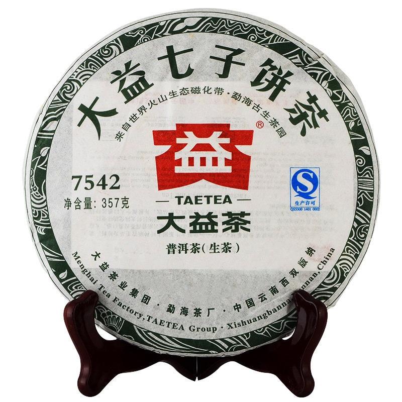 Menghai 7542 Tea - 2012 Dayi / TaeTea Sheng Pu Erh Tea Cake 357g